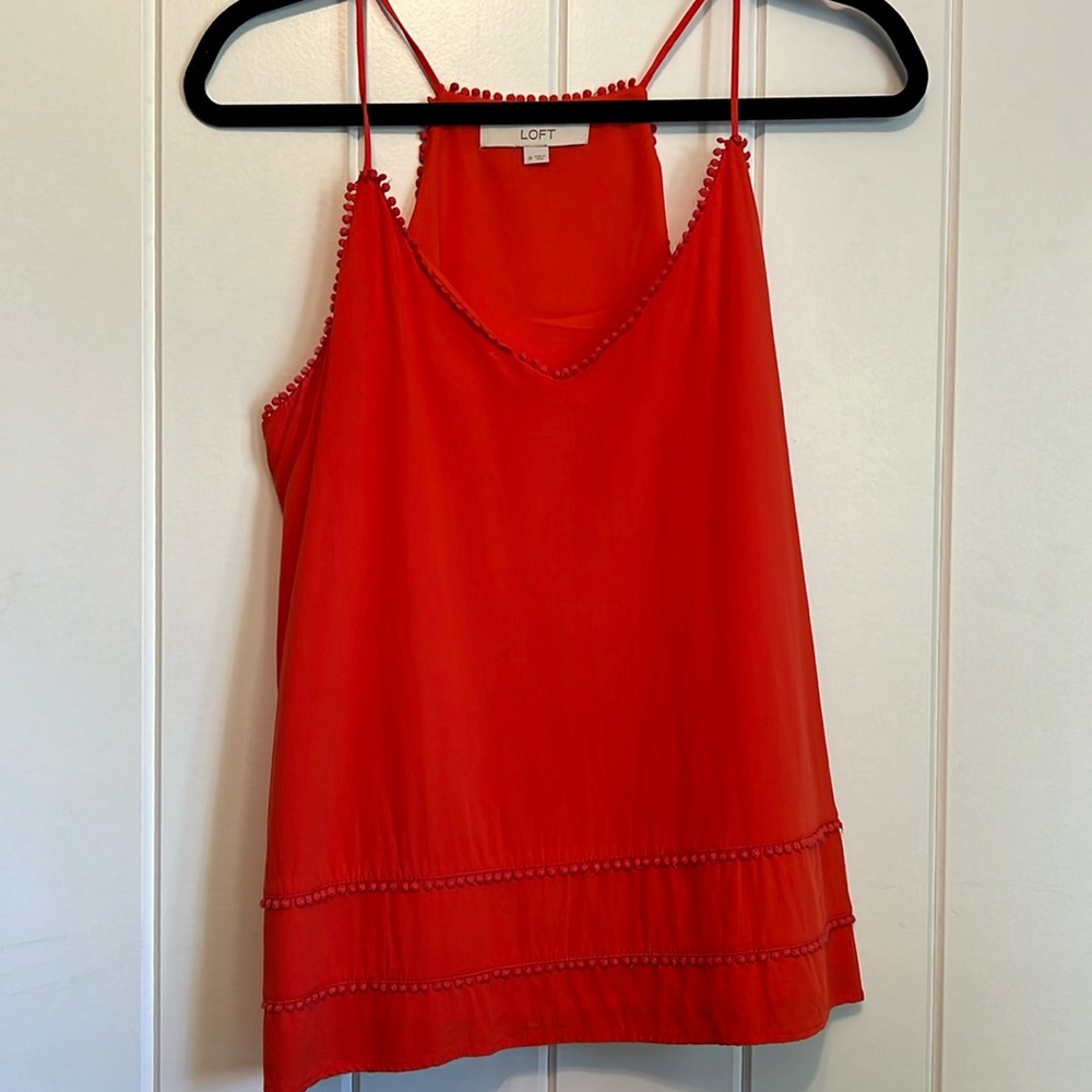 LOFT red tank top.
